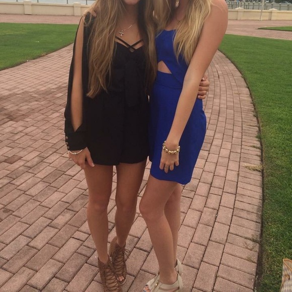 Blue guess dress - Picture 3 of 4